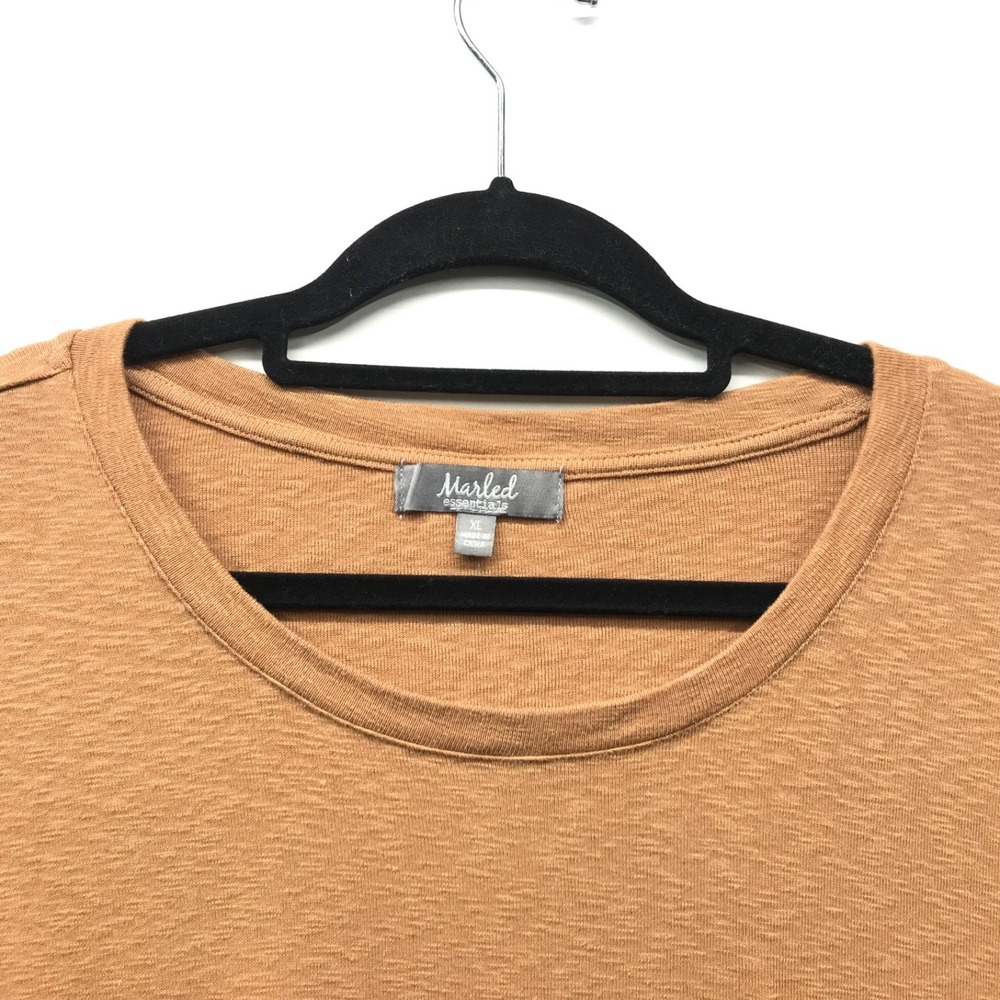 Marled Womens Shirt Size XL Short Sleeve Pullover Comfort Modal Chest Pocket Top - Picture 2 of 6